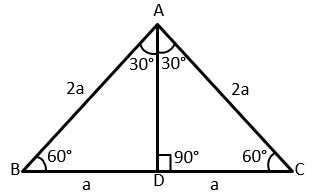 30 60 90 triangle rules